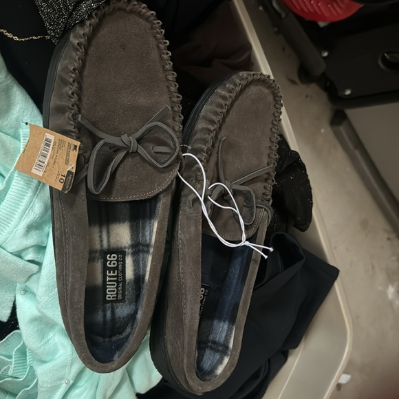 Route 66 Slippers Men' s Moccasins NWT - Picture 3 of 6